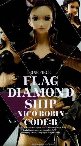画像2: ワンピース FLAG DIAMOND SHIP -NICO ROBIN- CODE:B (2)