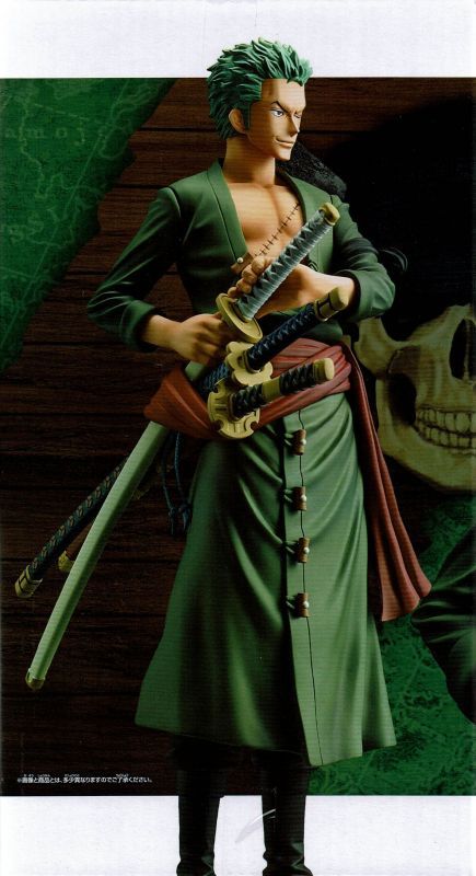 Offiziell Lizenzierte One Piece Figur Grandista The Grandline Men Zorro Zoro 