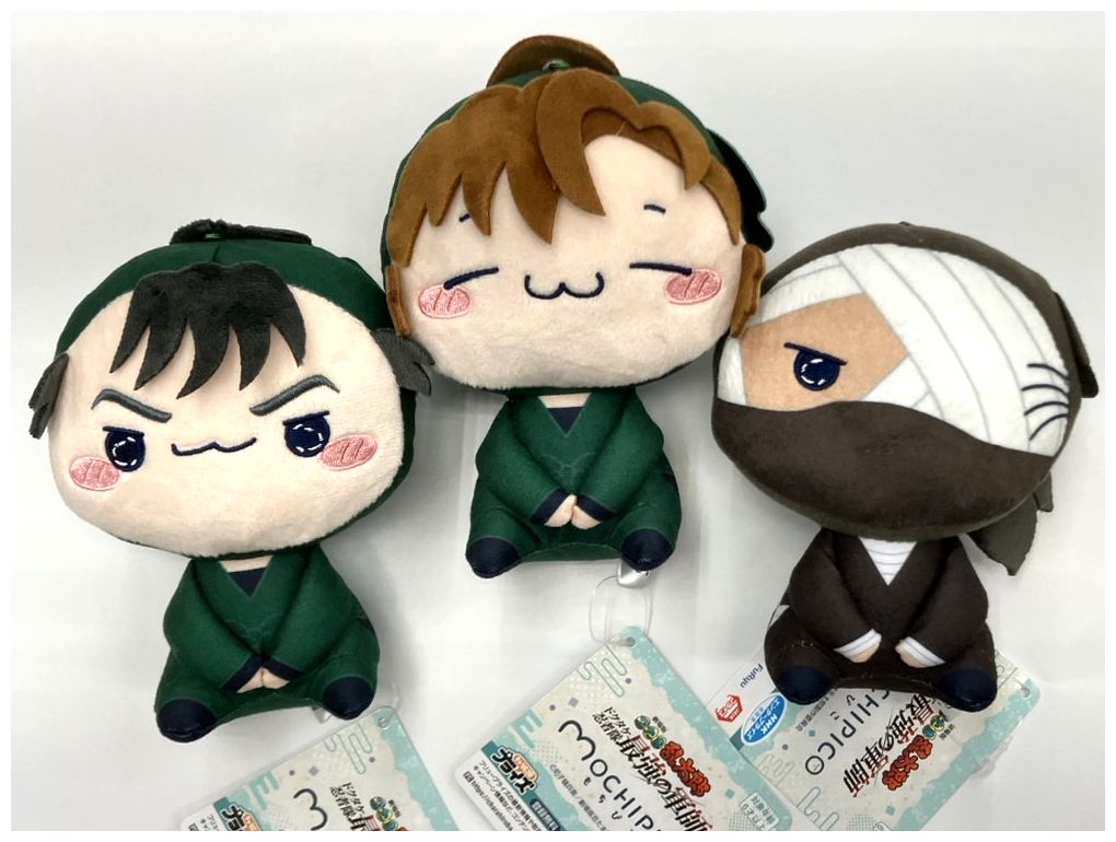 忍たま乱太郎 もちぴこぬいぐるみ 第三弾 第四弾　コンプリート 6点セット 劇場版 忍たま乱太郎 ドクタケ忍者隊最強の軍師 もちぴこ
